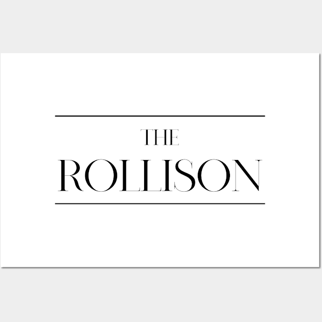 The Rollison ,Rollison Surname, Rollison Wall Art by MeliEyhu